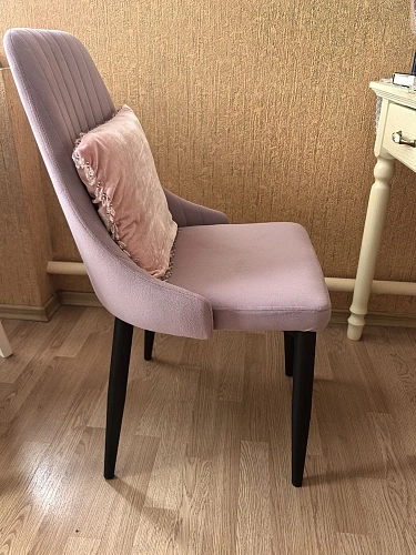 Стул на металлокаркасе Kora wine red / black фото покупателя 49