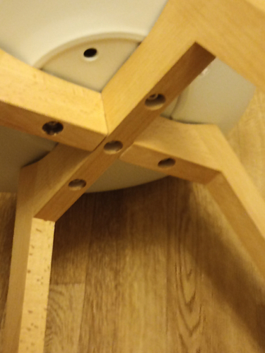 Деревянный стул Bonuss black / black фото покупателя 72