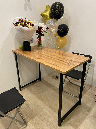 Барная стойка Дилан Лофт 120х60х90 бетон фото покупателя 130