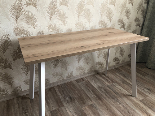 Стол Тринити Лофт 120 32 мм бетон / черный матовый фото покупателя 543