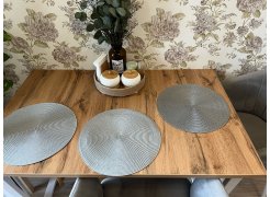 Стол Лота Лофт 140 25 мм черный матовый / бетон фото покупателя 289