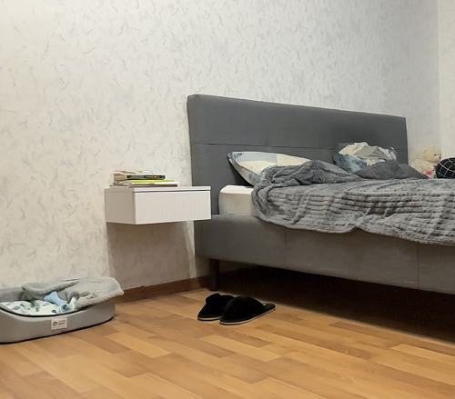 Двуспальная кровать Рейк 160х200 черная фото покупателя 1