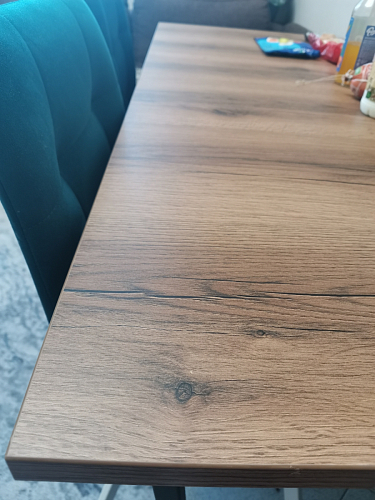 Деревянный стол Лота Лофт 140х80 дуб крафт табачный / черный матовый фото покупателя 256