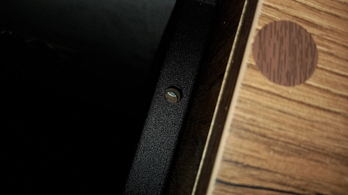 Письменный стол Леон Лофт черный матовый / дуб вотан фото покупателя 109