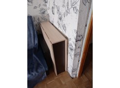 Стол книжка СтК8 дуб сонома / белый фото покупателя 4