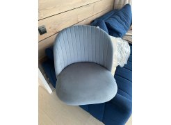 Стул на металлокаркасе Gabi blue / black фото покупателя 431