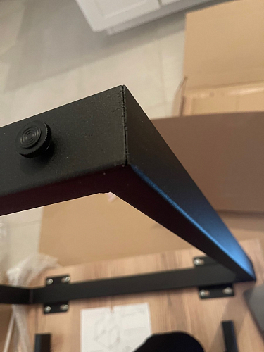 Деревянный стол Лота Лофт 140х80 белый матовый / бетон светлый фото покупателя 210