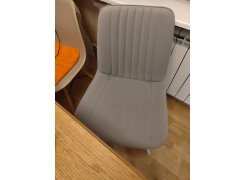 Стул на металлокаркасе Вейв темно-серый / черный фото покупателя 181