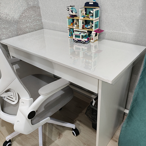 Компьютерное кресло Konfi dark gray / pink / white фото покупателя 250