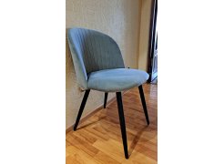 Стул на металлокаркасе Gabi blue / black фото покупателя 125