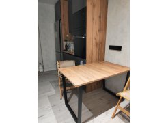 Стол Лота Лофт 140 25 мм юта / белый матовый фото покупателя 763