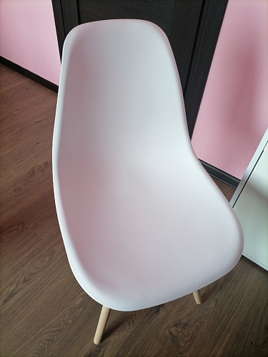 Стул Cindy Eames mod. 001 khaki / natural фото покупателя 290