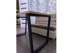 Стол Лота Лофт 140 25 мм юта / белый матовый фото покупателя 547