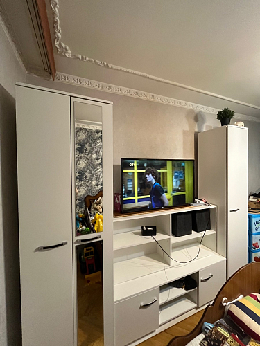 Готовая гостиная Бертелена дуб крафт серый / серый графит фото покупателя 140