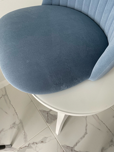 Стул на металлокаркасе Gabi 1 light purple / black / gold фото покупателя 95