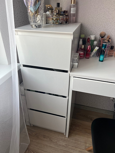 Комод Т-4р бетон / белый фото покупателя 8