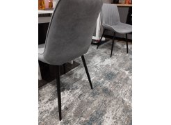 Стул на металлокаркасе Седа К крутящийся светло-серый  / белый фото покупателя 311