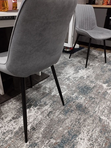 Комплект стульев Вейв 4 шт светло-серый / черный фото покупателя 311