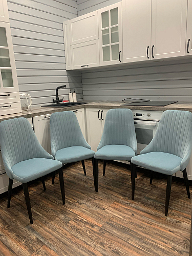 Стул на металлокаркасе Kora white фото покупателя 463