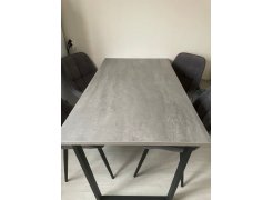 Стол Лота Лофт 120 25 мм сабия / черный матовый фото покупателя 994