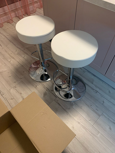 Барный стул Logo белый фото покупателя 12