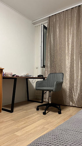 Стол Лота Лофт 120 25 мм дуб делано темный / черный матовый фото покупателя 786