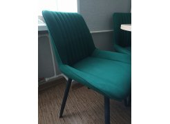 Стул на металлокаркасе Седа К крутящийся светло-серый  / белый фото покупателя 140