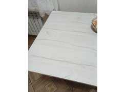 Стол Лота Лофт 140 25 мм юта / белый матовый фото покупателя 790