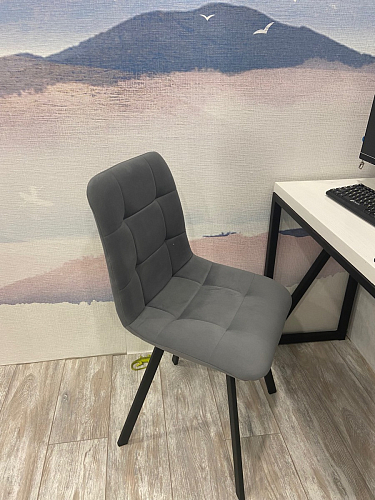 Стул на металлокаркасе Чилли зеленый / белый каркас фото покупателя 619