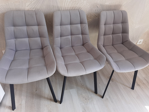 Стул на металлокаркасе Челси К бирюзовый / черный фото покупателя 15