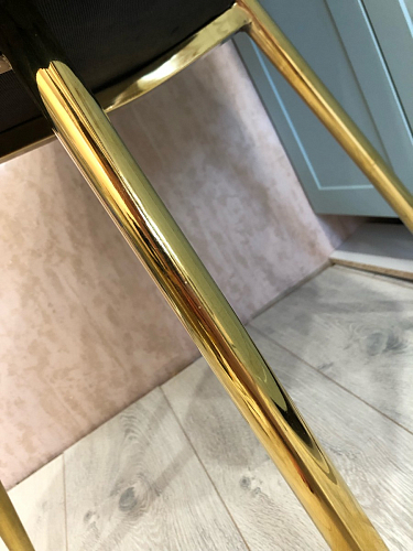 Стул на металлокаркасе Dabl 01 champagne / gold фото покупателя 127