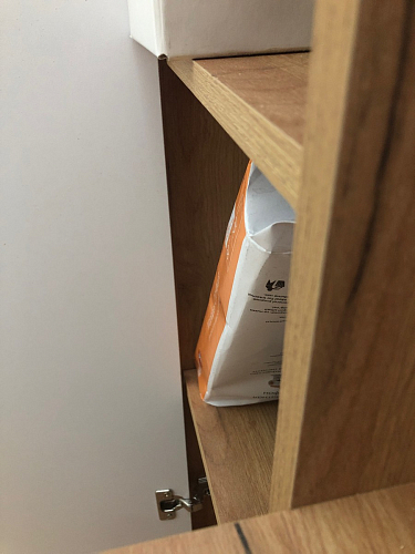 Письменный стол Лайт 03.243 дуб золотой (craft) / белый премиум фото покупателя 236