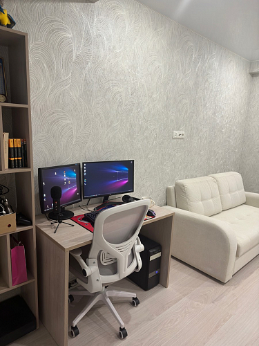 Компьютерное кресло Konfi light gray / white фото покупателя 195