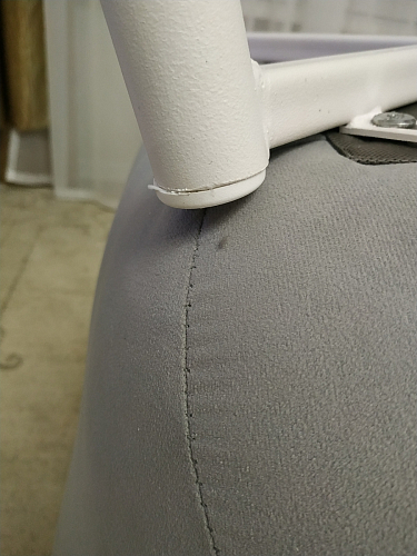 Стул на металлокаркасе Челси бежевый / черный фото покупателя 20