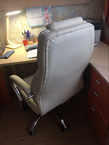 Компьютерное кресло Herd темно-бежевое фото покупателя 89