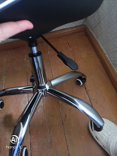 Компьютерное кресло Kolin с подушкой clear / white фото покупателя 548