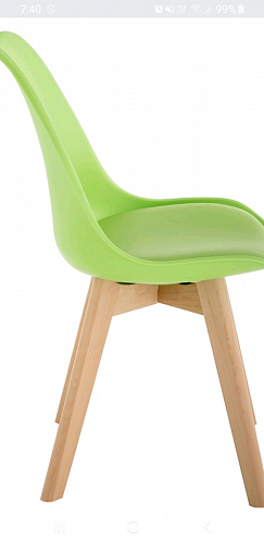 Деревянный стул Bonuss green / grey фото покупателя 84