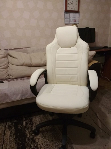 Компьютерное кресло Kadis коричневое / бежевое фото покупателя 99