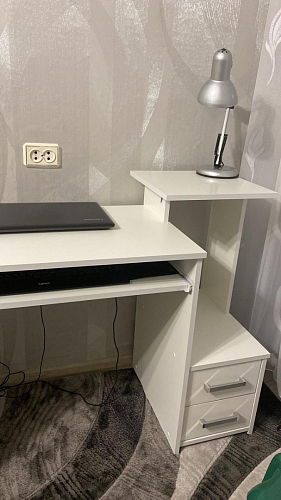 Стол компьютерный Джаз-24 правый венге фото покупателя 14