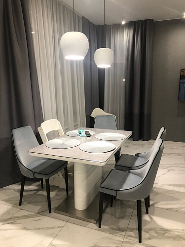 Стул на металлокаркасе Kora black / gray фото покупателя 173