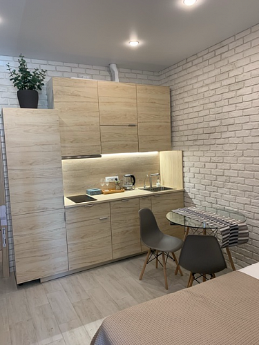 Пластиковый стул Eames PC-015 серо-голубой / дерево фото покупателя 480