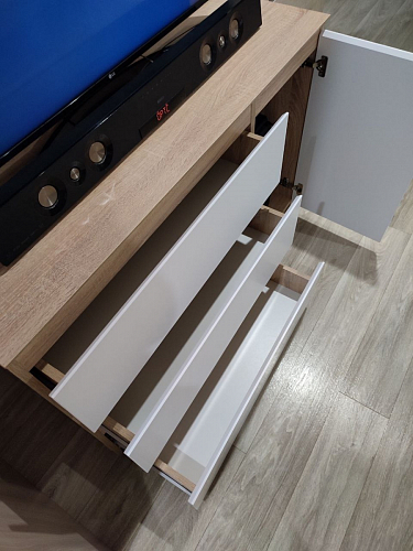 Комод Т-3р белый фото покупателя 2