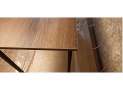 Письменный стол Челси Лофт дуб делано светлый / белый матовый фото покупателя 27