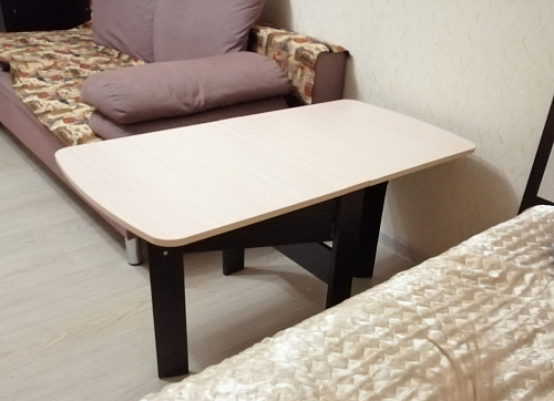 Стол-книжка СтК6 венге / дуб молочный высота 54 см фото покупателя 161