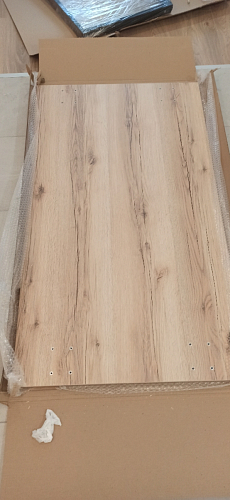 Деревянный стол Лота Лофт 120x75 дуб крафт табачный / черный матовый фото покупателя 462