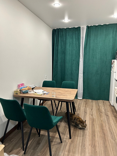 Стул на металлокаркасе Седа 360 К латте (velutto 08) / белый фото покупателя 166