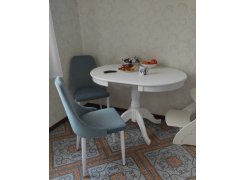 Стул на металлокаркасе Kora beige / black фото покупателя 295