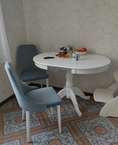 Стул на металлокаркасе Kora beige / black фото покупателя 295