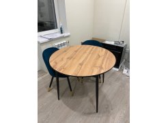 Стул на металлокаркасе Gabi gray / black фото покупателя 390