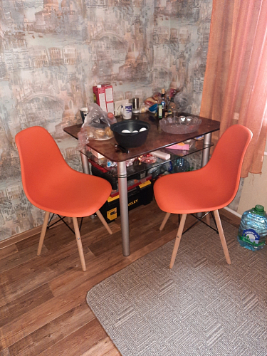 Пластиковый стул Eames PC-015 желтый фото покупателя 112